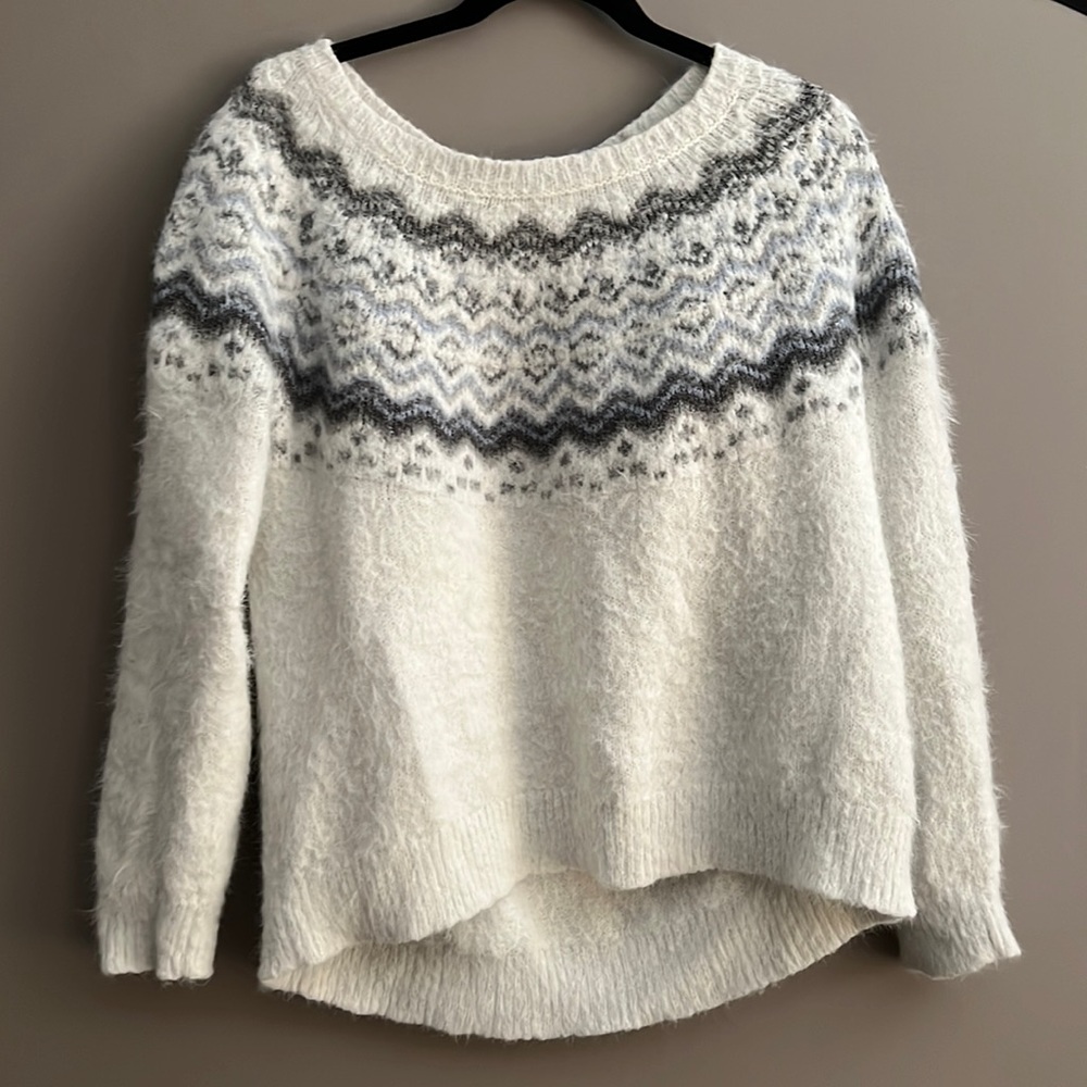 Justice White Sweater
